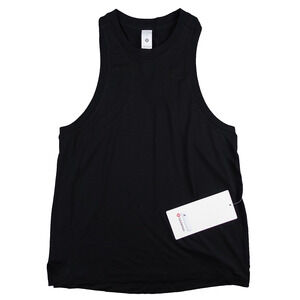 New Lululemon Size 2 Ultralight Hip Length Lightweight Tank Top BLK Black